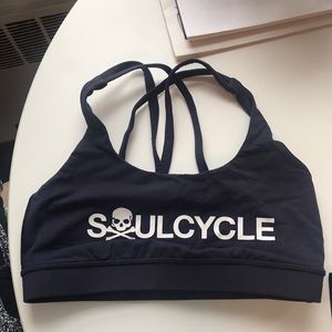 Lulu x soulcycle sports bra